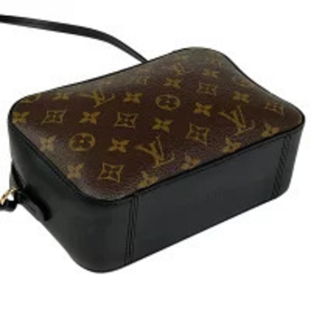 Louis Vuitton Crossbody Bag Tassel Shoulder Monogram Saintonge Fringe Brown